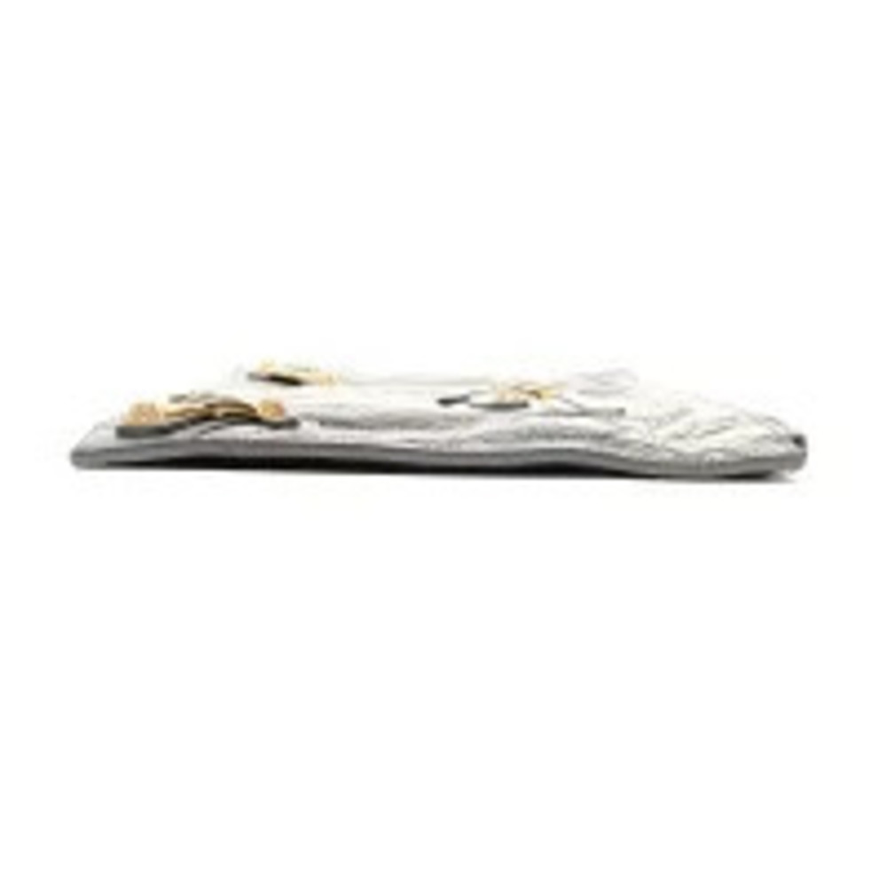 Balenciaga Giant Envelope Lambskin Clutch Bag Gray - Picture 5 of 12